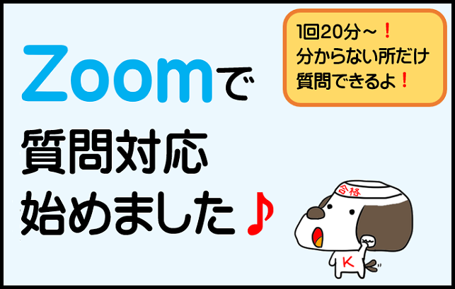 オンライン指導(質問対応)